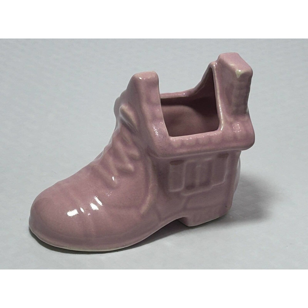 Vintage Old Lady That Lived in a Shoe Planter, Nursery Decor, Baby Shower. - Picture 5 of 11